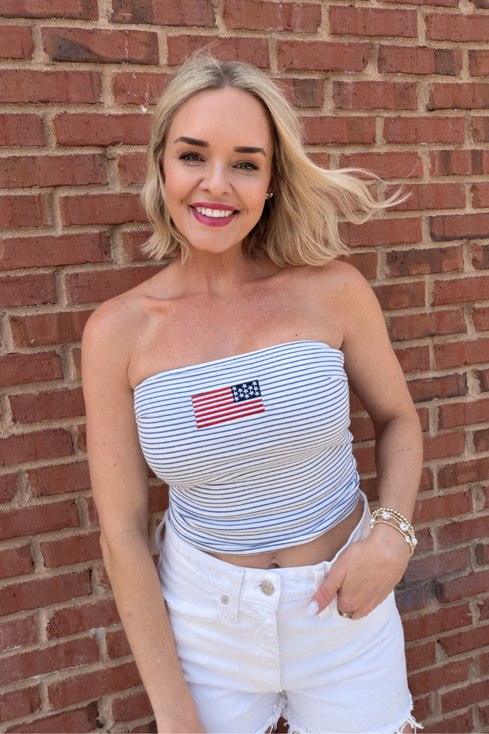 Stars and Stripes Tube Top - FINAL SALE