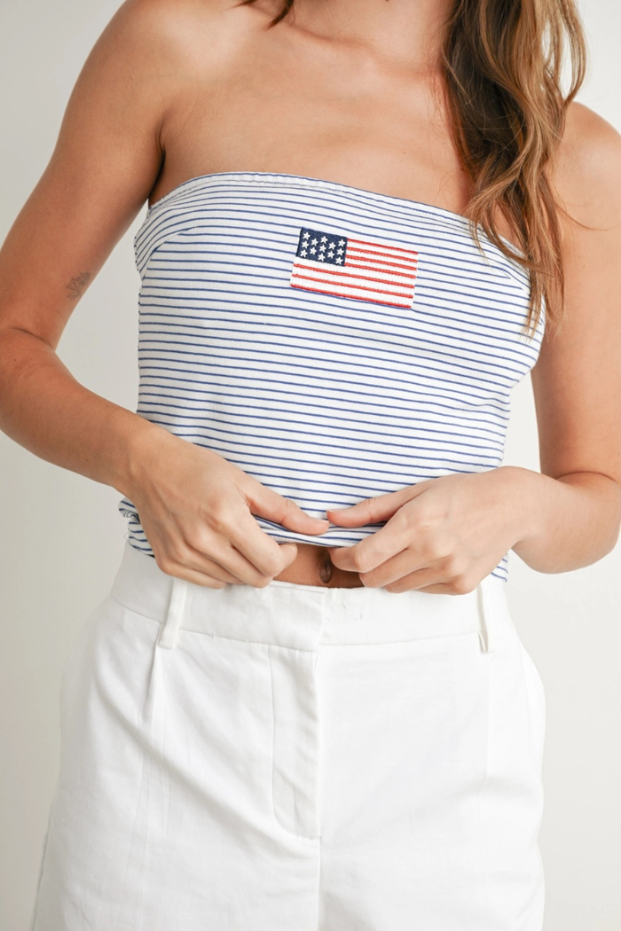 Stars and Stripes Tube Top - FINAL SALE