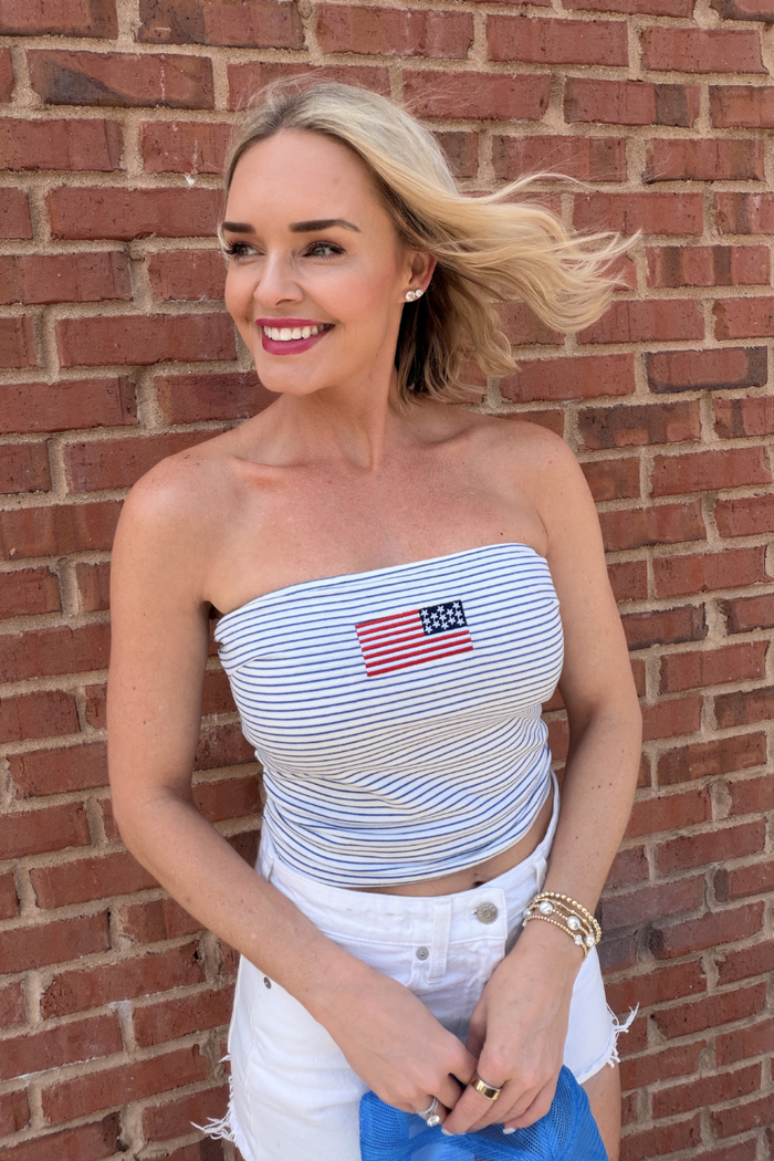 Stars and Stripes Tube Top - FINAL SALE