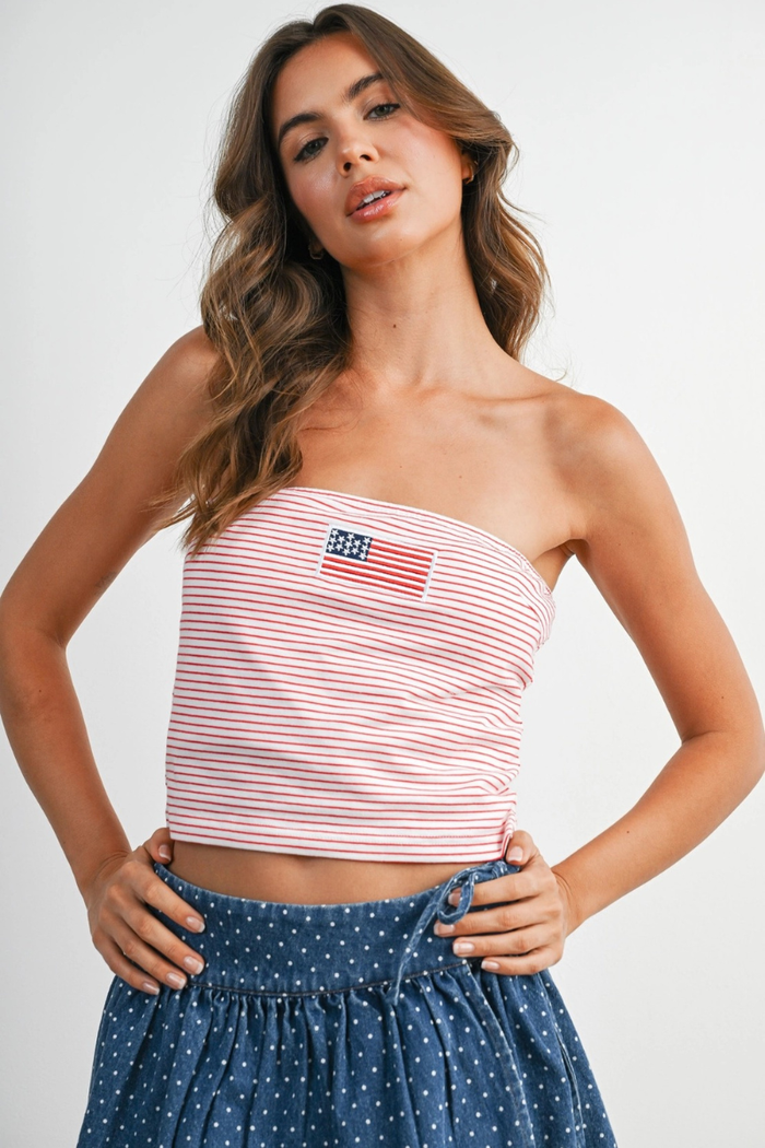 Stars and Stripes Tube Top - FINAL SALE