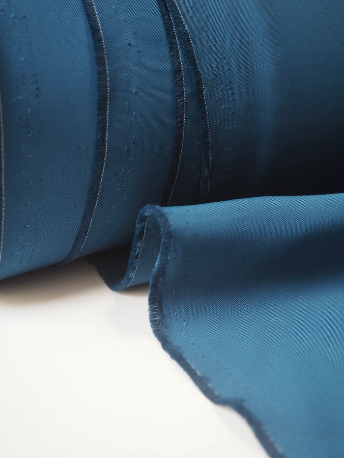 Steel Blue Viscose Twill
