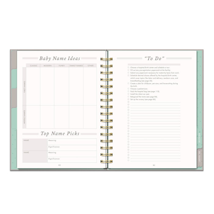 Studio Oh! - Countdown to Baby Undated Pregnancy Planner