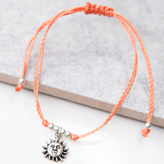 Sun String Charm Bracelet