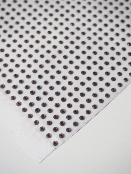 Swarovski Garnet Xilion Rose Crystal Hotfix Sheet 3mm