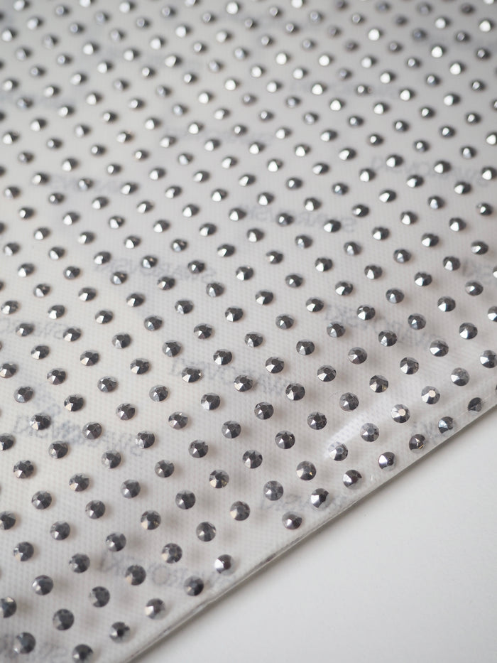 Swarovski Gunmetal Crystal Hotfix Sheet 3mm