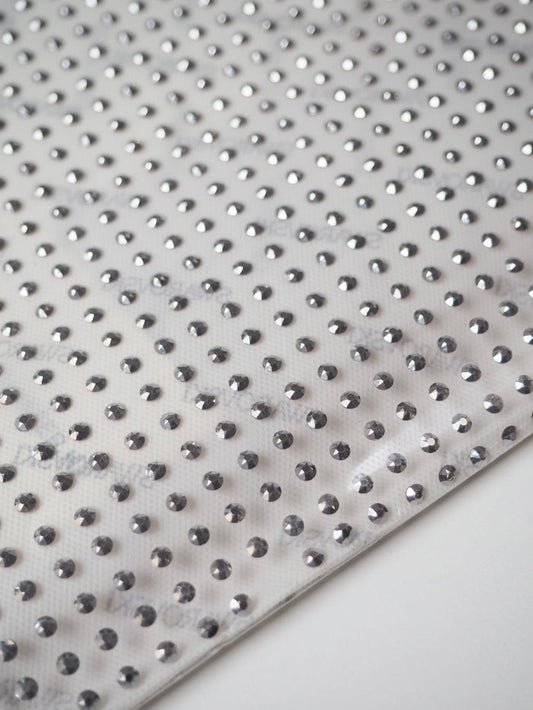 Swarovski Gunmetal Crystal Hotfix Sheet 3mm