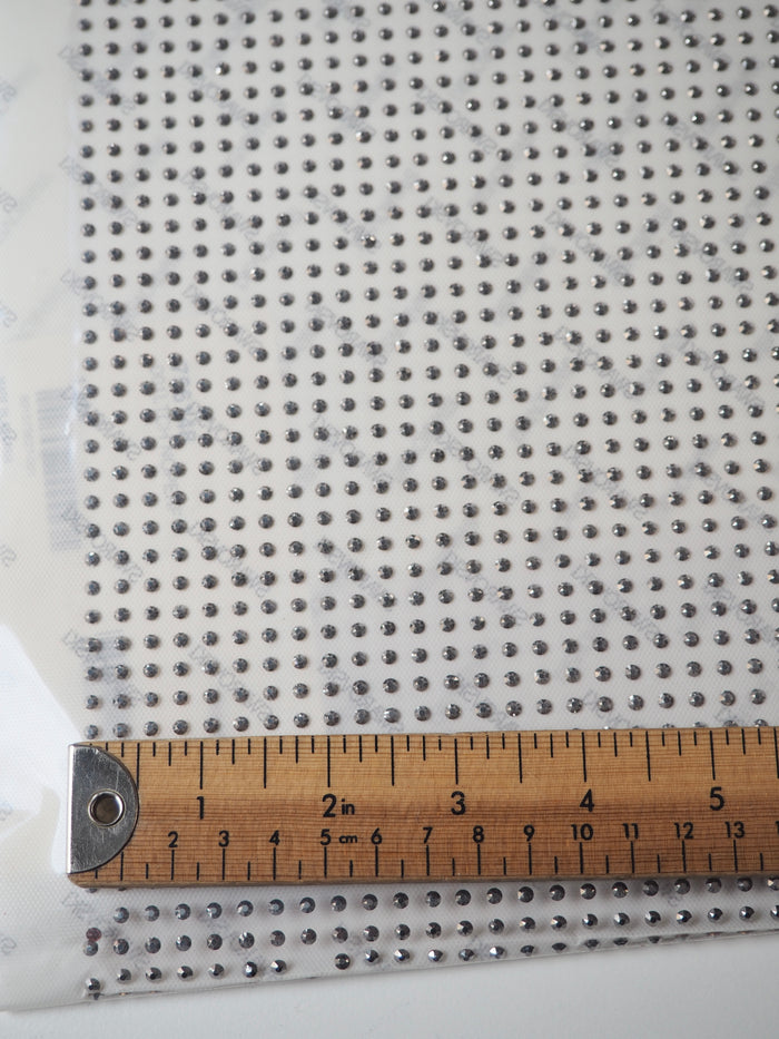 Swarovski Gunmetal Crystal Hotfix Sheet 3mm
