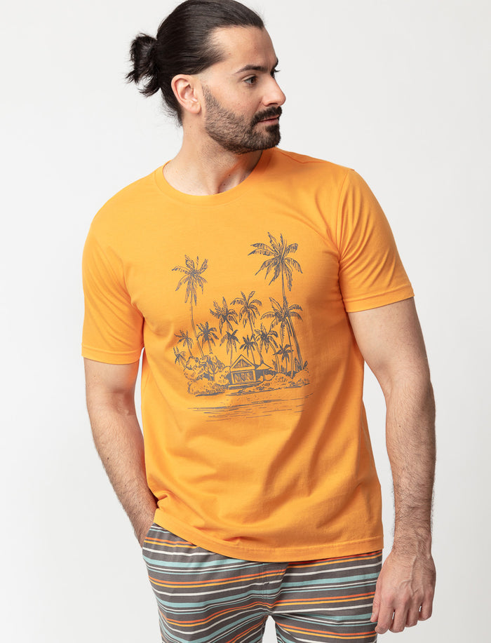 T-shirt de pyjama imprimé en coton bio