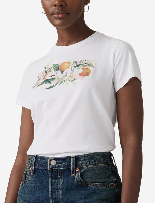 T-shirt imprimé à col rond