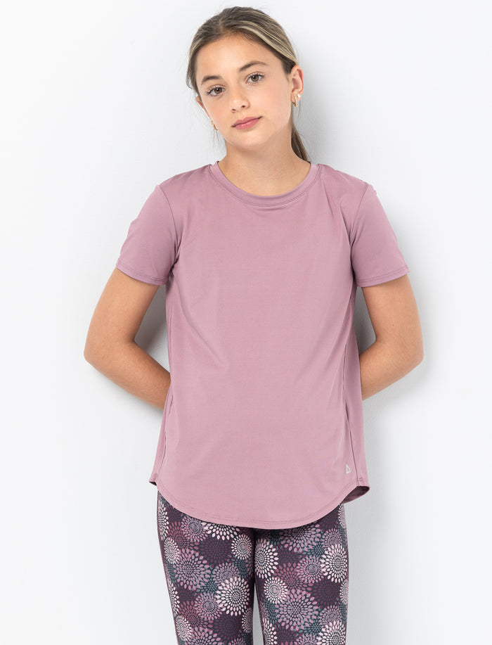 T-shirt imprimé à manches courtes pour fille