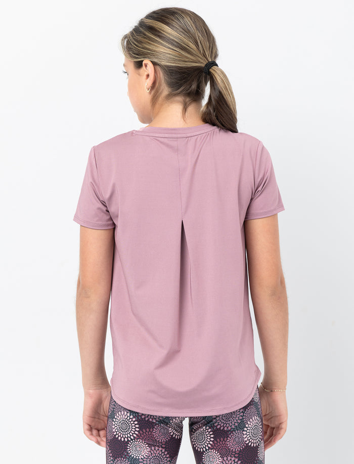T-shirt imprimé à manches courtes pour fille