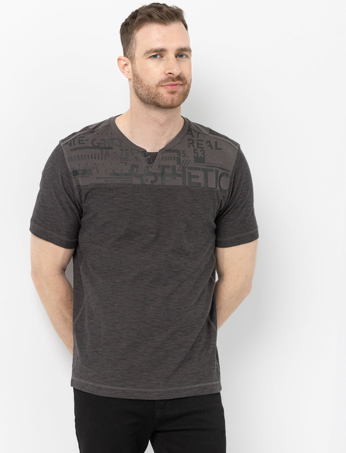 T-shirt imprimé à manches courtes