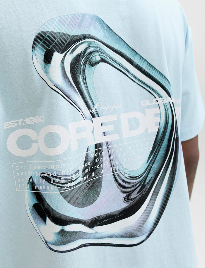 T-shirt imprimé au dos pour homme