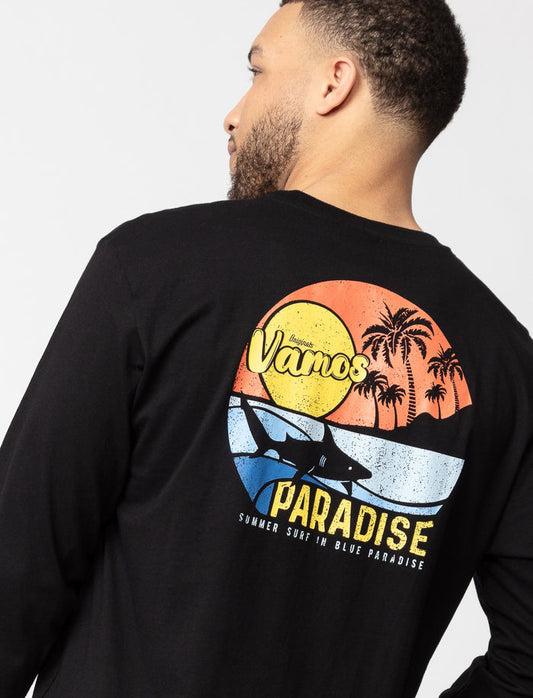 T-shirt imprimé au dos