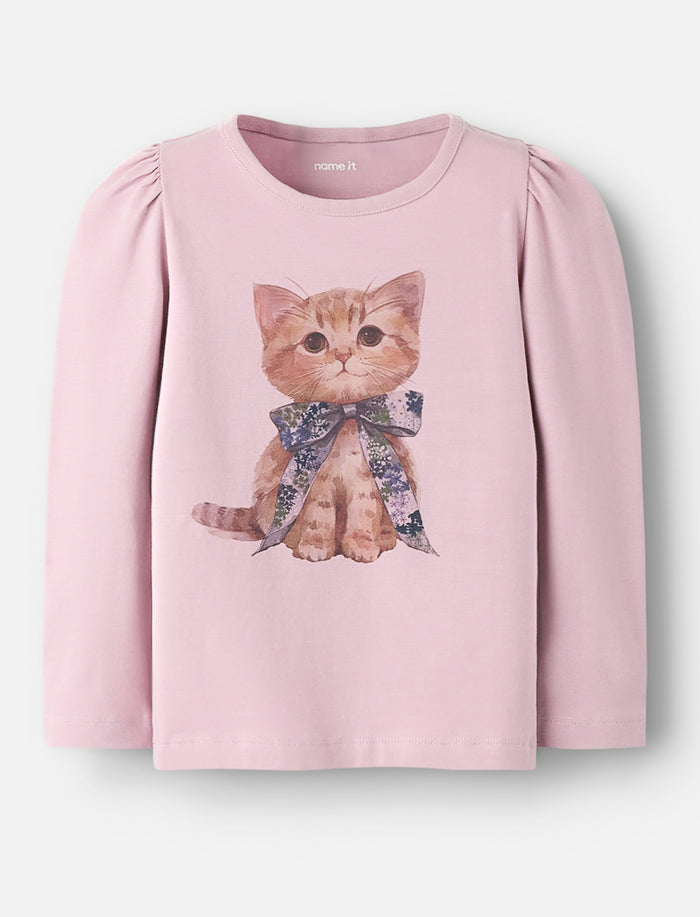T-shirt manches longues à imprimé
