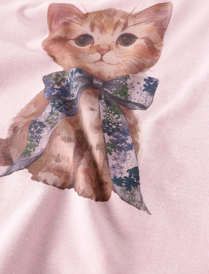 T-shirt manches longues à imprimé
