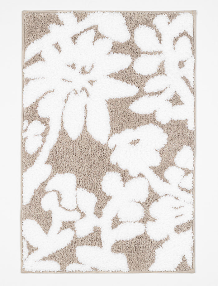 Tapis de bain à motifs