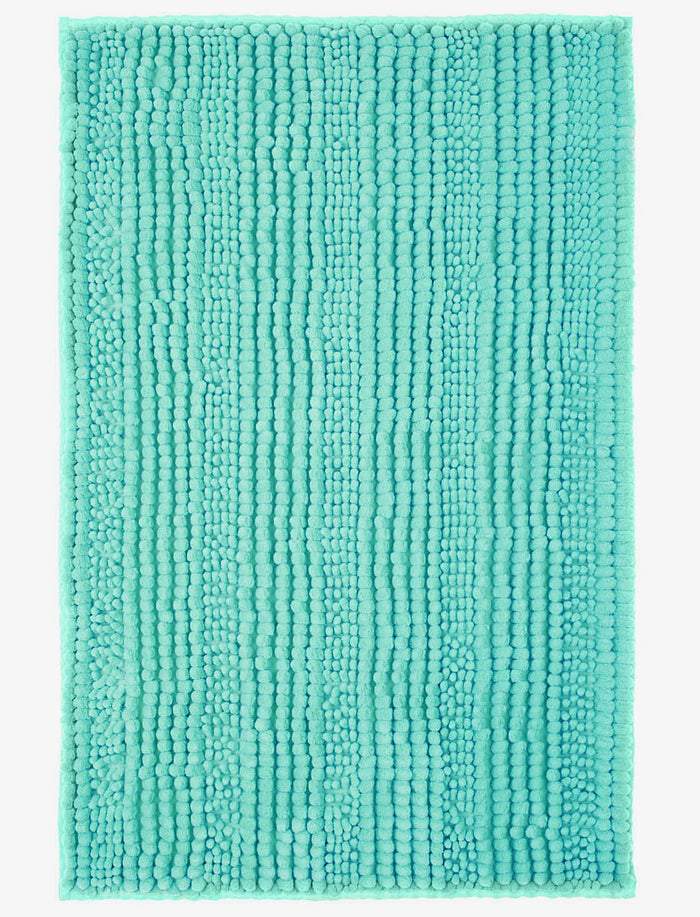 Tapis de bain en chenille antidérapant