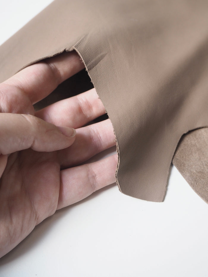 Taupe Lambskin