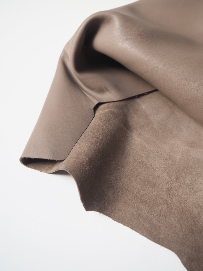Taupe Lambskin