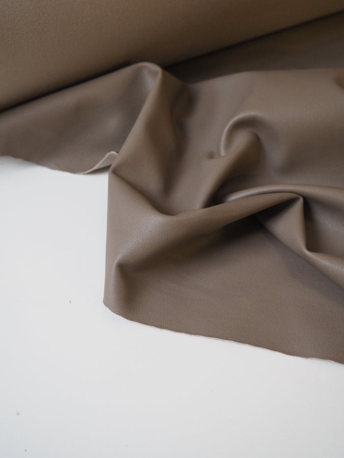 Taupe Stretch Pleather
