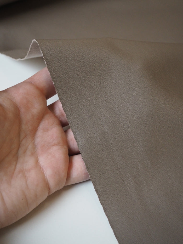 Taupe Stretch Pleather