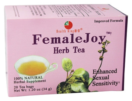 Tea: Female Joy Herb Tea Bags Enhanced Sexual Sensitivity (Free Shipping)