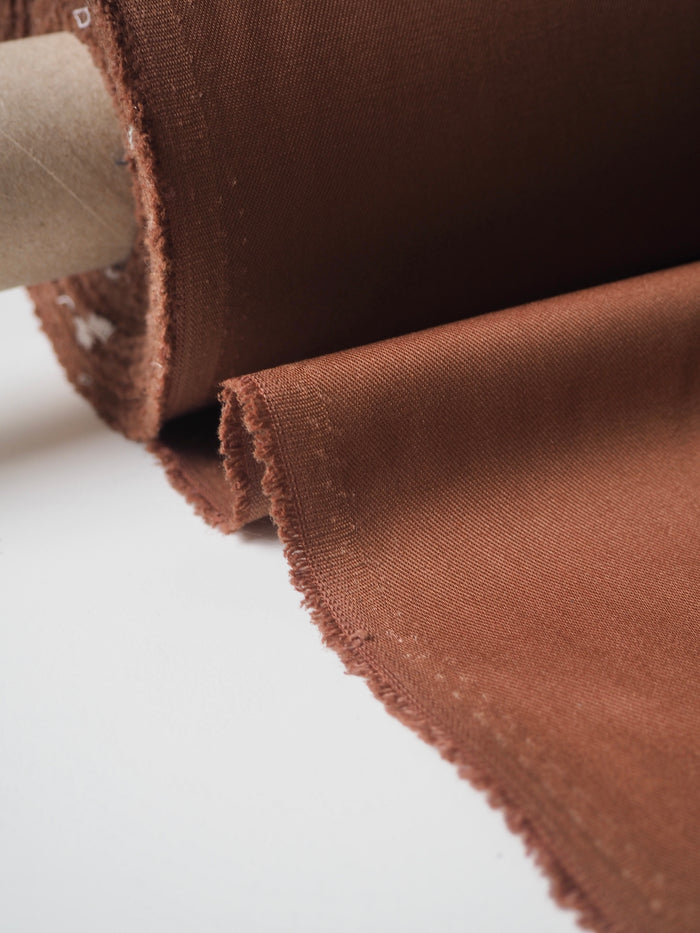 Terracotta Cotton/Poly Twill