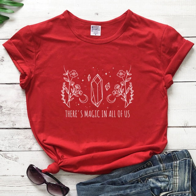 There's Magic In All Of Us Crystal Vintage T-Shirt
