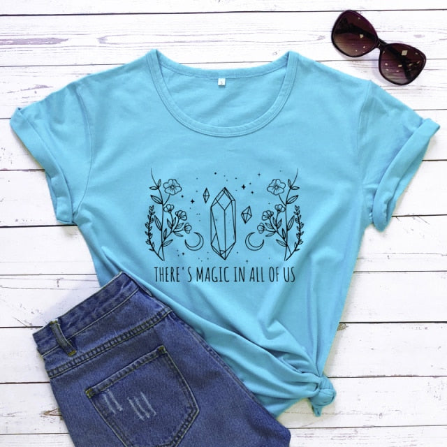 There's Magic In All Of Us Crystal Vintage T-Shirt