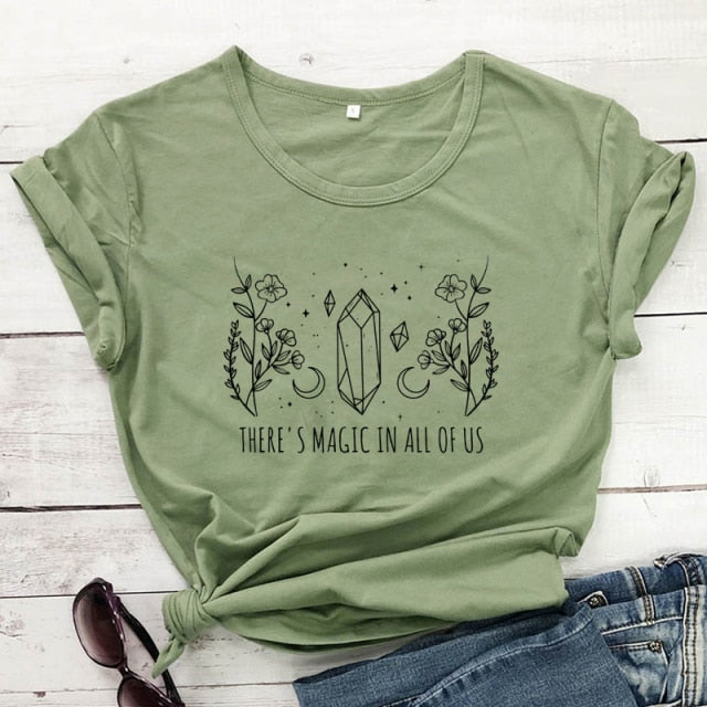 There's Magic In All Of Us Crystal Vintage T-Shirt