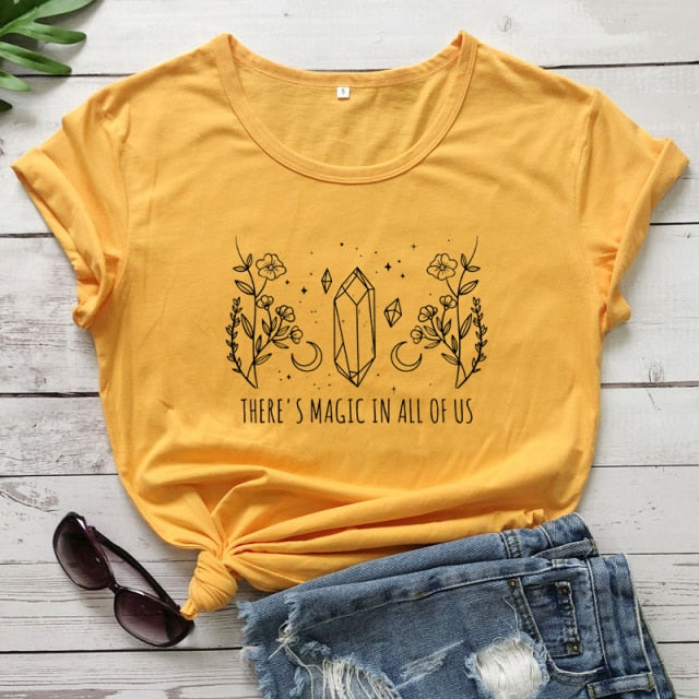 There's Magic In All Of Us Crystal Vintage T-Shirt