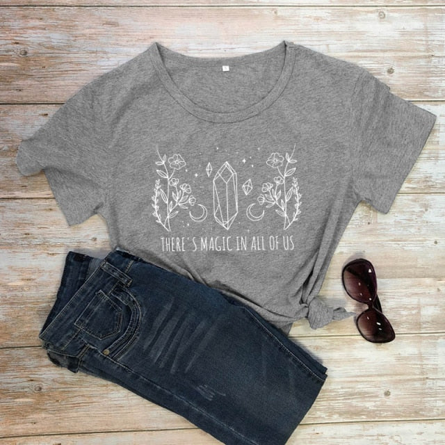 There's Magic In All Of Us Crystal Vintage T-Shirt