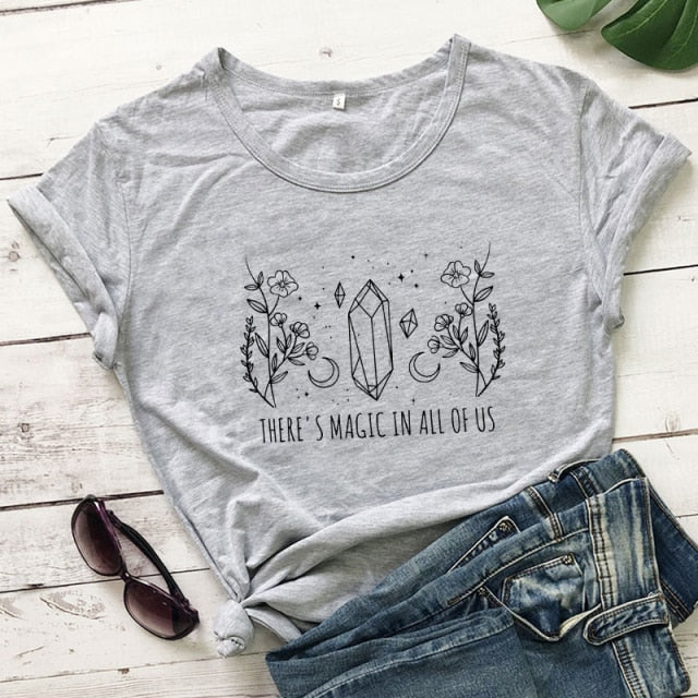 There's Magic In All Of Us Crystal Vintage T-Shirt