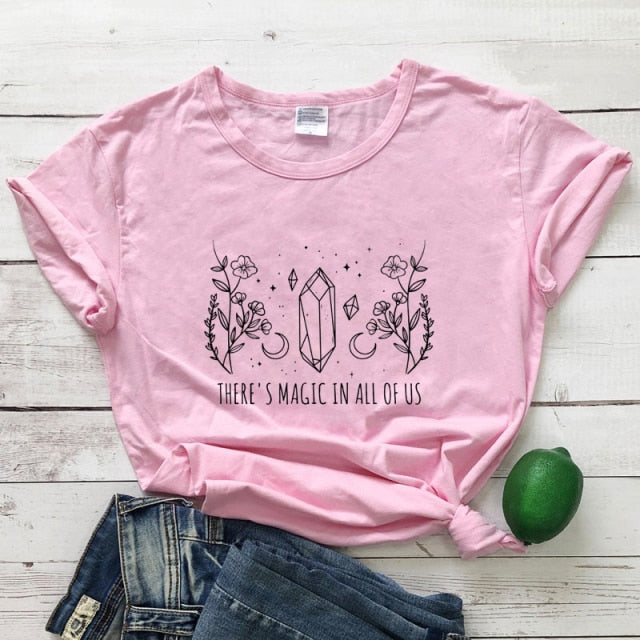 There's Magic In All Of Us Crystal Vintage T-Shirt