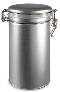Tin: Aluminum Tea Tin with Locking Latch (Discontinued)