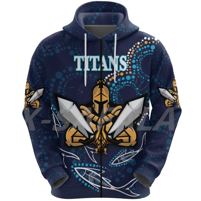 Titans/Suns 3D Assorted Printed Hoodies - 5XL-7XL