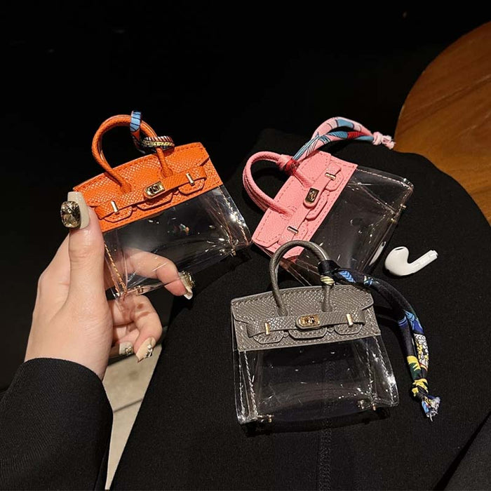 Trendy Mini Transparent Key Case