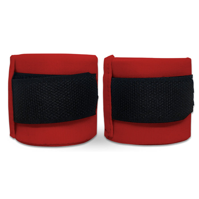 TUFF Hand Wraps Elastic Cotton Red