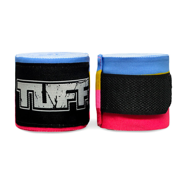 TUFF Hand Wraps Nylon Rainbow