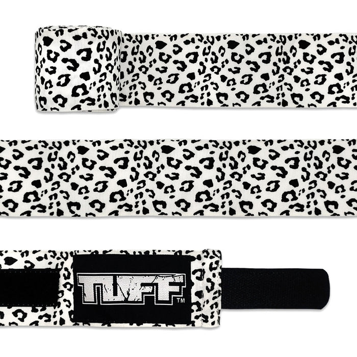 TUFF Hand Wraps Nylon Tiger White