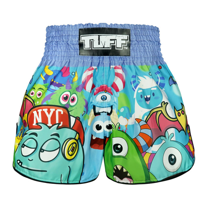 TUFF Muay Thai Shorts Boxing Trunks Retro Style (TUF-RMS104-MTC)