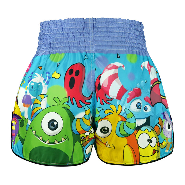 TUFF Muay Thai Shorts Boxing Trunks Retro Style (TUF-RMS104-MTC)