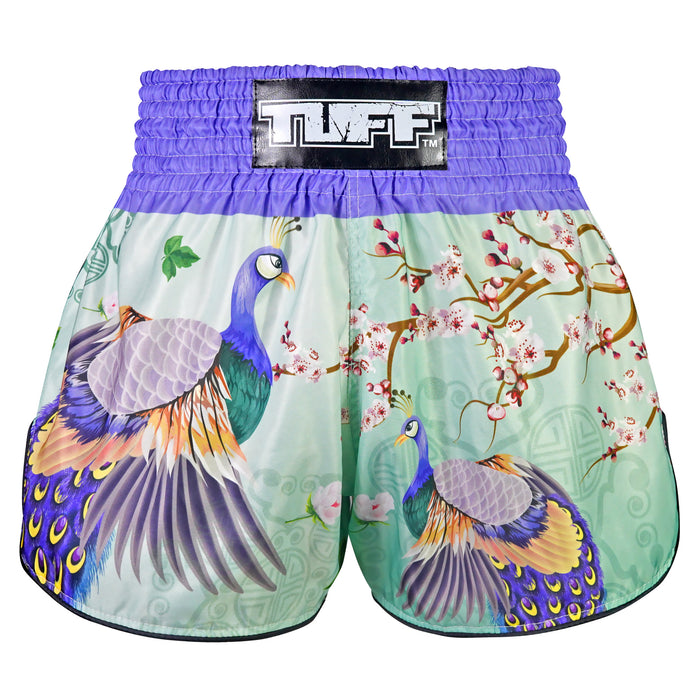 TUFF Muay Thai Shorts Boxing Trunks Retro Style (TUF-RMS112-MTC)