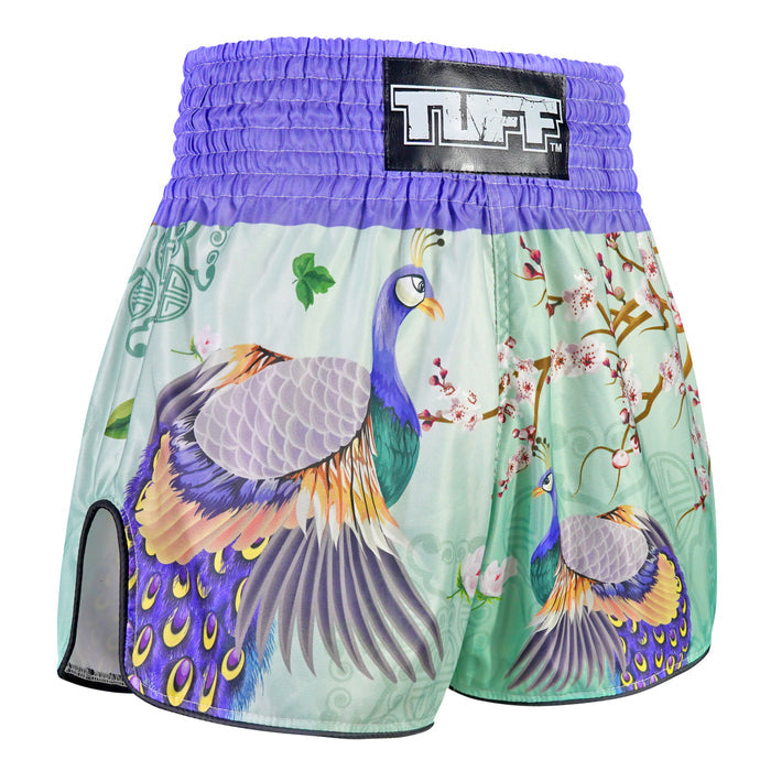 TUFF Muay Thai Shorts Boxing Trunks Retro Style (TUF-RMS112-MTC)