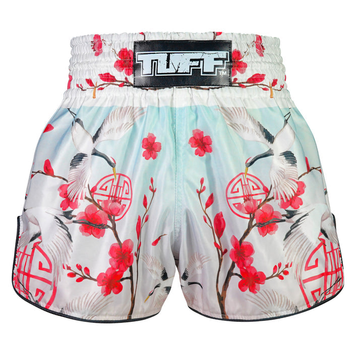TUFF Muay Thai Shorts Boxing Trunks Retro Style (TUF-RMS114-MTC)