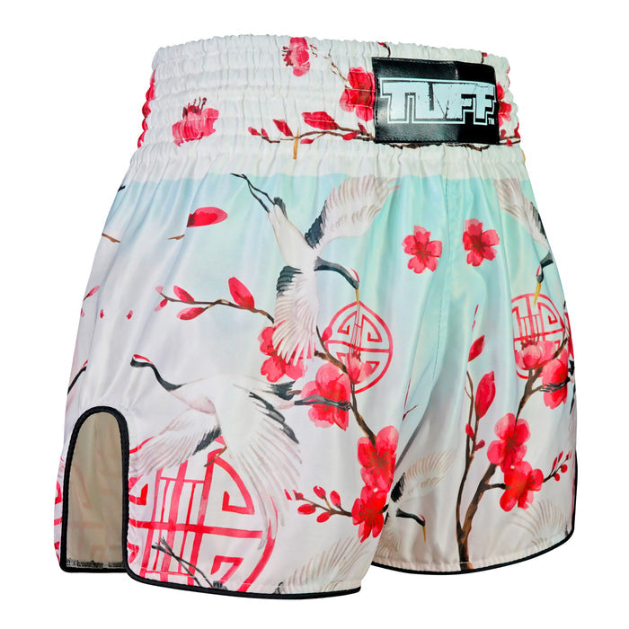 TUFF Muay Thai Shorts Boxing Trunks Retro Style (TUF-RMS114-MTC)