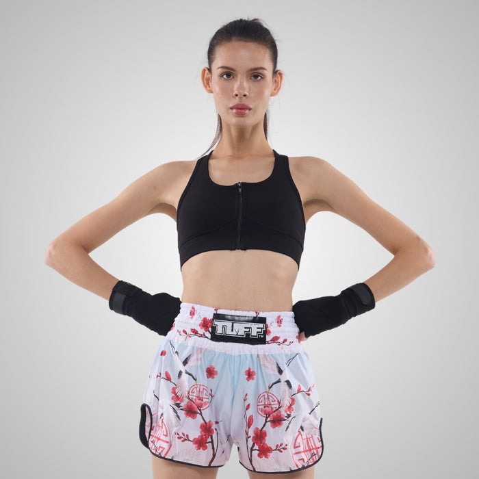 TUFF Muay Thai Shorts Boxing Trunks Retro Style (TUF-RMS114-MTC)