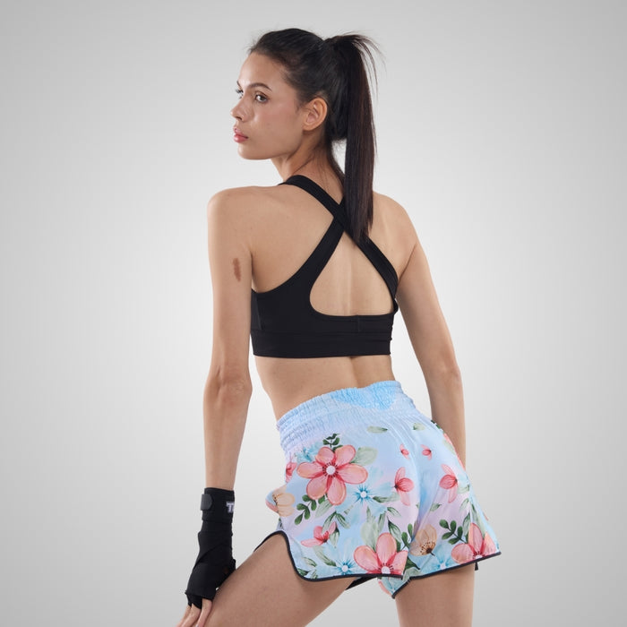 TUFF Muay Thai Shorts Boxing Trunks Retro Style (TUF-RMS115-MTC)