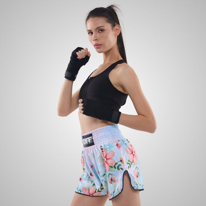 TUFF Muay Thai Shorts Boxing Trunks Retro Style (TUF-RMS115-MTC)
